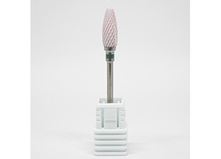  Ceramic Nail Drill Bit Pink FLAME ST PRO C 900377